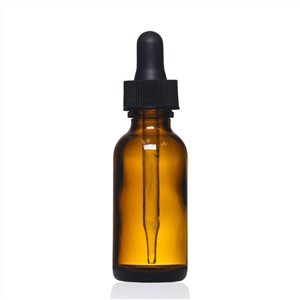 Amber 2 Oz klaasist tilgutipudel